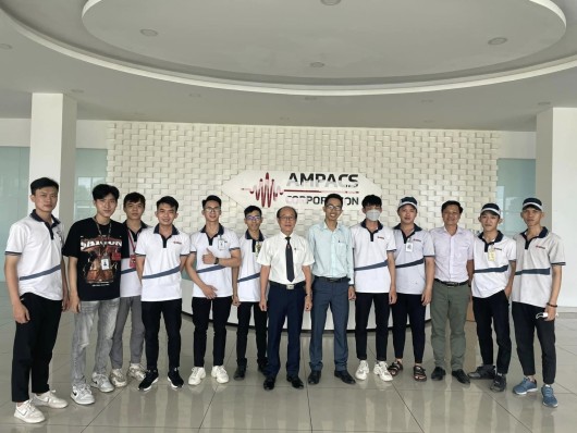 44 sinh viên DNTU lĩnh vực Công nghệ “nhân sự chủ chốt” tại Công ty TNHH Ampacs International và Polytex Far Eastern (Việt Nam)