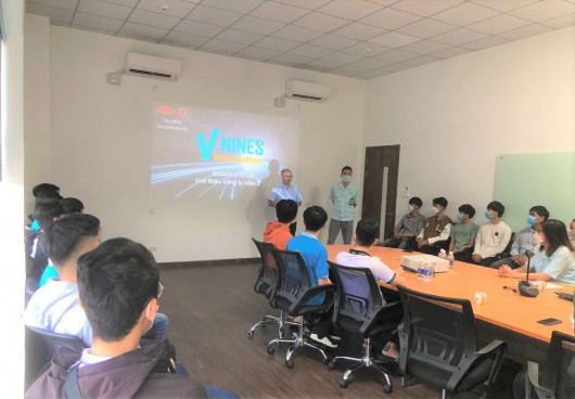 Chương trình kiến tập và triển khai cho sinh viên ngành Điện - điện tử, chế tạo máy có nguyện vọng thực tập tại Công Ty Cổ Phần Sáng Tạo Vnines