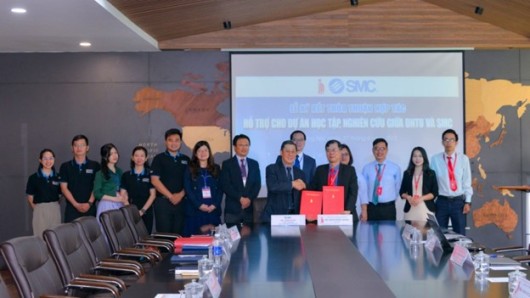 Công ty SMC Corporation Việt Nam tài trợ phòng thí nghiệm Tự động hoá (SMC Automation Lab)
