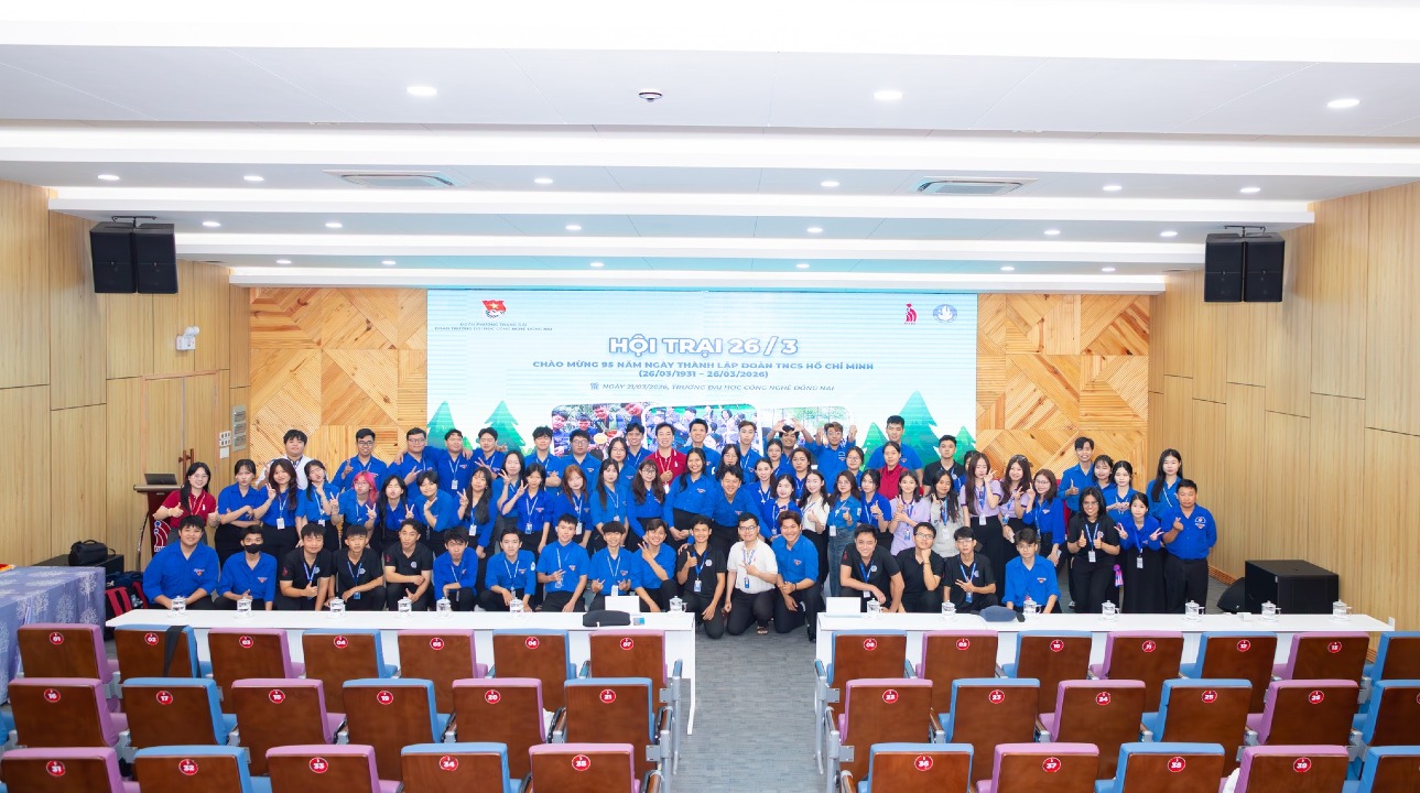 DNTU KHAI MẠC HỘI TRẠI 26/3 – CHÀO MỪNG 95 NĂM THÀNH LẬP ĐOÀN TNCS HỒ CHÍ MINH