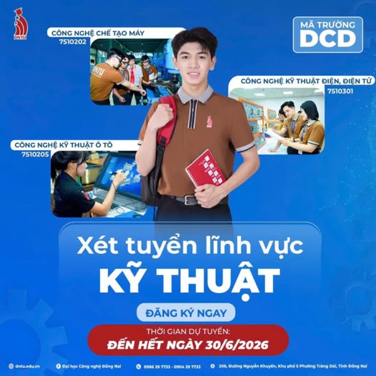 𝐒𝐡𝐚𝐩𝐞 𝐘𝐨𝐮𝐫 𝐅𝐮𝐭𝐮𝐫𝐞 | XÉT TUYỂN LĨNH VỰC KỸ THUẬT -  KHÔNG CHỈ HỌC, MÀ LÀM CHỦ MÁY MÓC & CÔNG NGHỆ